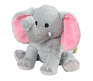 Warmies magnetronknuffel Olifant | Knuffeldier ✓ Warmies magnetronknuffel Olifant | Knuffeldier ✓