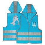 Reer Reflecterend Veiligheidsvestje Kind 'Monster' Blauw Maat XS Reer Reflecterend Veiligheidsvestje Kind 'Monster' Blauw Maat XS
