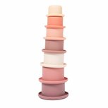 Bo Jungle B- Stacking Cups Stapelbare Potjes Bad Speelgoed Lovely Pink Bo Jungle B- Stacking Cups Stapelbare Potjes Bad Speelgoed Lovely Pink