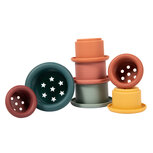 Bo Jungle B- Stacking Cups Stapel Potjes Bad Speelgoed Cool Classic Bo Jungle B- Stacking Cups Stapel Potjes Bad Speelgoed Cool Classic