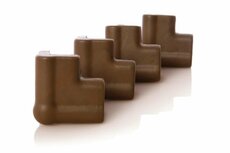 Little Chicks Foam hoekbeschermers bruin (4 stuks) Little Chicks Foam hoekbeschermers bruin (4 stuks)