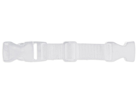 Stork Childcare Slot met riem en gesp | wit Stork Childcare Slot met riem en gesp | wit