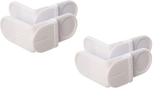 Little Chicks ladeslot (4 stuks) | Wit Little Chicks ladeslot (4 stuks) | Wit