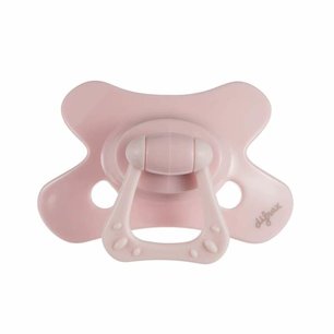 Fopspeen Difrax 12-18 maanden Natural Pure | Blossom roze Fopspeen Difrax 12-18 maanden Natural Pure | Blossom roze
