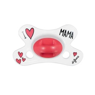 Fopspeen Difrax 0-6 maanden Natural I Love Mama Fopspeen Difrax 0-6 maanden Natural I Love Mama