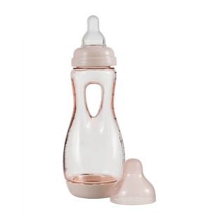Difrax Handgreep Babyfles Roze 240 ml Difrax Handgreep Babyfles Roze 240 ml