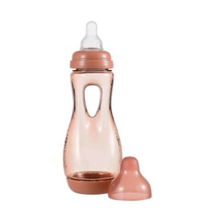 Difrax Handgreep Babyfles Bruin 240 ml Difrax Handgreep Babyfles Bruin 240 ml