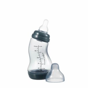 Difrax S-fles natural 170 ml Evening Blauw Difrax S-fles natural 170 ml Evening Blauw