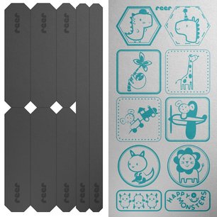 Reer reflecterende stickerset (18 stuks) Reer reflecterende stickerset (18 stuks)