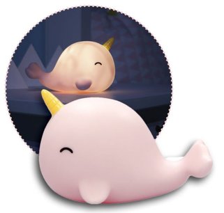 Reer Lumilu nachtlampje SeaLife | Walvis Eenhoorn Reer Lumilu nachtlampje SeaLife | Walvis Eenhoorn