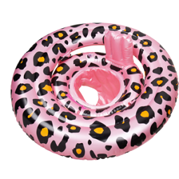 Swim Essentials Baby Float Panterprint Rosé 0-1 Jaar Swim Essentials Baby Float Panterprint Rosé 0-1 Jaar