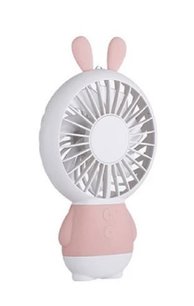 MyKelys - mini ventilator met LED - Konijn MyKelys - mini ventilator met LED - Konijn
