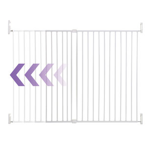 Op=Op Dreambaby Broadway Gro-Gate extra breed en hoog traphek | Wit Op=Op Dreambaby Broadway Gro-Gate extra breed en hoog traphek | Wit