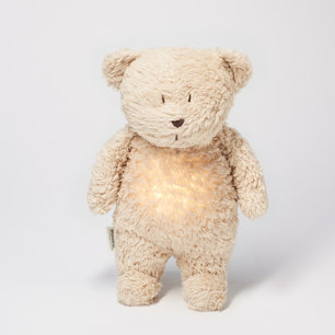 Moonie knuffel the humming bear Sand Moonie knuffel the humming bear Sand