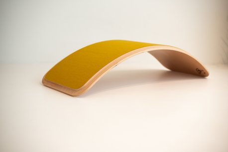 Rockerboard Classic Stepped - balansbord - Oker geel Rockerboard Classic Stepped - balansbord - Oker geel