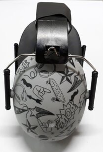 Banz Kidz gehoorbeschermer Graffiti Banz Kidz gehoorbeschermer Graffiti