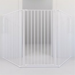 DogSpace Rocky L Gate extra hoog 90-221cm Wit| muurbevestiging DogSpace Rocky L Gate extra hoog 90-221cm Wit| muurbevestiging