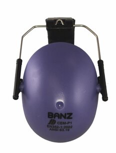 BANZ Kids gehoorbeschermer Paars BANZ Kids gehoorbeschermer Paars