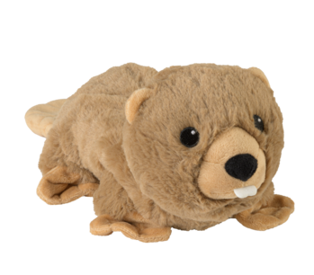 Warmies magnetronknuffel Bever Warmies magnetronknuffel Bever