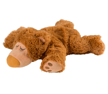 Warmies magnetronknuffel bruine beer Warmies magnetronknuffel bruine beer