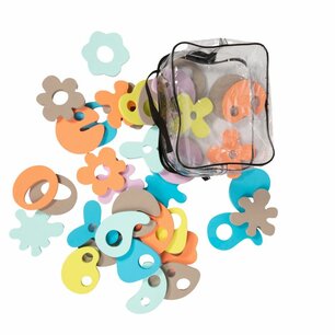 Bo Jungle B-Bath foam vormpjes (36 stuks) Bo Jungle B-Bath foam vormpjes (36 stuks)