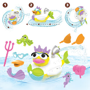 Yookidoo badspeelgoed Duck Mermaid Yookidoo badspeelgoed Duck Mermaid