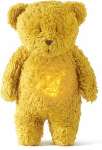 Moonie knuffel the humming bear Mustard Moonie knuffel the humming bear Mustard