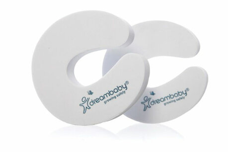 Dreambaby deurstopper foam wit (2 stuks) Dreambaby deurstopper foam wit (2 stuks)