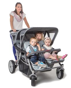 Childhood Cabrio opvouwbare kinderwagen 4 personen Childhood Cabrio opvouwbare kinderwagen 4 personen
